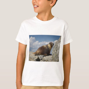 Yellow Bellied Marmot in Yosemite T-Shirt