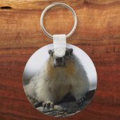 Yellow Bellied Marmot Schlüsselanhänger (Vorderseite)