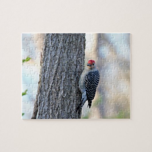 Yellow Bellied Woodpecker Puzzle (Horizontal)