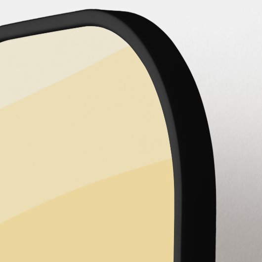 Yellow Best Opa Monogrammiert Pickleball Schläger (Linke Seite)