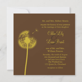 Yellow Best wünscht sich! Einladung zur Hochzeit