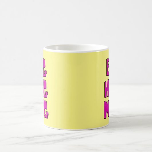 Yellow Big Hug Kaffeetasse (Mittel)