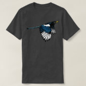 Yellow Billed Magpie T-Shirt (Design vorne)