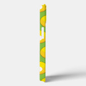 Yellow Billiard Ball Nummer 1 Muster Case-Mate iPhone Hülle (Rückseite / Rechts)