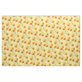 Yellow Billy Button gebürtige australische Blume Stoff (Fat Quarter (45,7 x 55,9 cm))