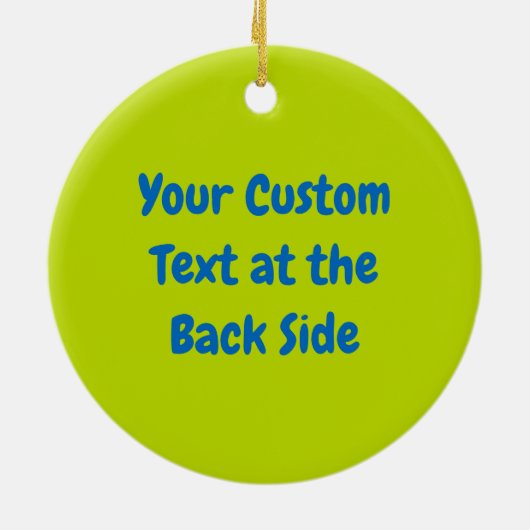 Yellow bird cartoon ceramic ornament (Hinten)