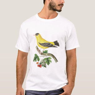 Yellow Bird Golden Finish Vintag T-Shirt