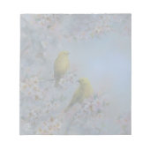 Yellow Birds Notizblock (Vorderseite)