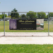 Yellow & Black 2 Foto Business Booth Zelt Banner (Insitu)