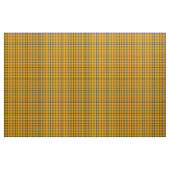 Yellow Black Gingham Pattern Stoff (Yard (91,4 cm))