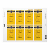 Yellow & Black Lace Jewele (Vorne)