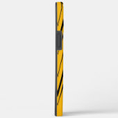 Yellow Black Zigzag Muster Case-Mate iPhone Hülle (Rückseite / Rechts)