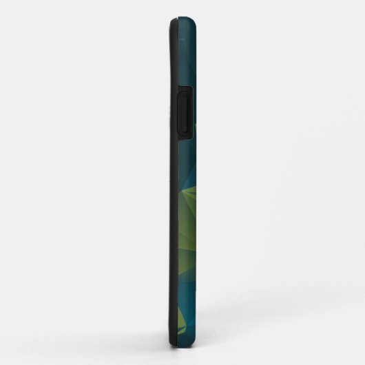 Yellow Blue Abstrakt Pyramid Muster Case-Mate iPh Case-Mate iPhone Hülle (Hinten/Rechts)