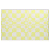 Yellow Blue Bold Mod Squares ~ Großformat Stoff (Fat Quarter (45,7 x 55,9 cm))