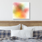 Yellow Blue Lila Green Red Pink Moderne Farben Leinwanddruck (Insitu (Schlafzimmer))