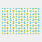 Yellow Blue Yellow Geschenkpapier Set (Vorderseite 2)