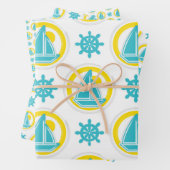 Yellow Blue Yellow Geschenkpapier Set (Beispiel)