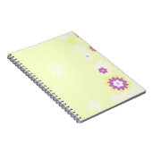 Yellow Blume Notebook Journals Notizblock (Rechte Seite)