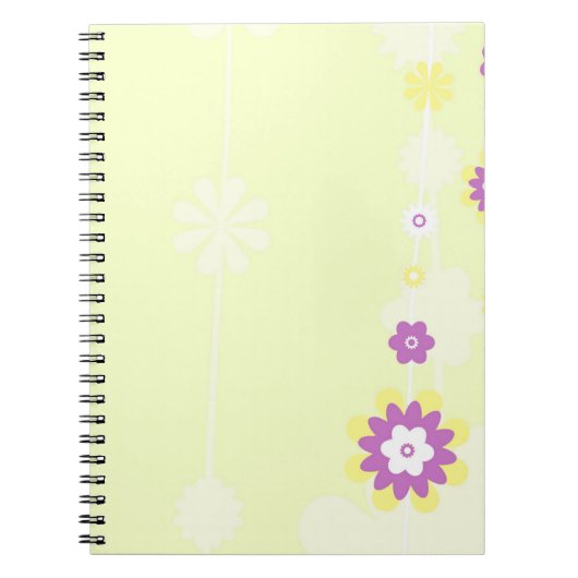 Yellow Blume Notebook Journals Notizblock (Vorderseite)