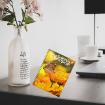 Yellow Blume Notebook - neue Anfänge