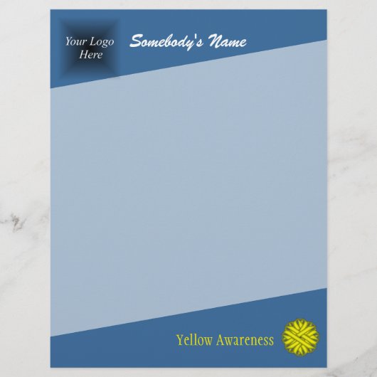 Yellow Blume Ribbon von Kenneth Yoncich (Vorderseite)
