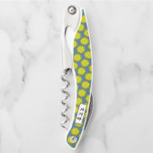 Yellow Blume Ribbon von Kenneth Yoncich Kellnermesser (Vorderseite)