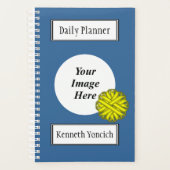 Yellow Blume Ribbon von Kenneth Yoncich Planer (Vorderseite)