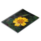 Yellow Blume Spiral Notebook Notizblock (Linke Seite)