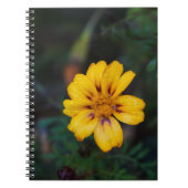 Yellow Blume Spiral Notebook Notizblock (Vorderseite)