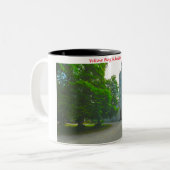 Yellow Bog Kilcullen , Kildare Two-Tone Coffee Tas Zweifarbige Tasse (Vorderseite Links)