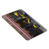 Yellow Boom Trike Magnet (Rechte Seite)