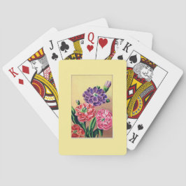 Yellow Borough Canasta Deck Spielkarten
