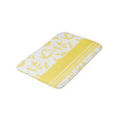 Yellow Botanic Bath Mat Badematte (Schrägansicht)