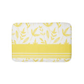 Yellow Botanic Bath Mat Badematte (Vorderseite)