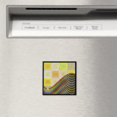 Yellow Boxes Magnet (In Situ (Geschirrspüler))