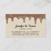 Yellow Breakfast Shop Catering Konditorei Koch Visitenkarte (Rückseite)