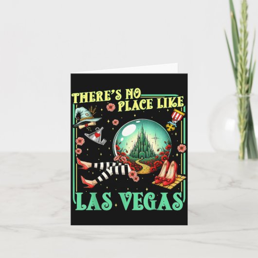 Yellow Brick Road Wicked Off To See Wizard For Men Karte (Vorderseite)