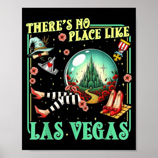 Yellow Brick Road Wicked Off To See Wizard For Men Poster (Vorne)