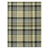 Yellow-brown tartan plaid.  tischdecke (Vorderseite)