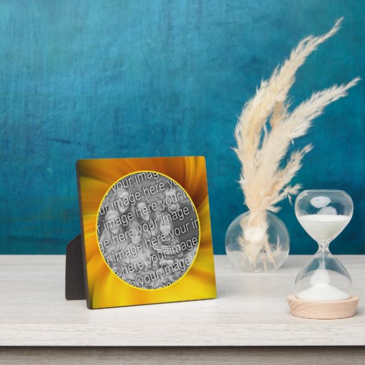 Yellow Brown Whirlpool Fügen Sie Ihr eigenes Foto  Fotoplatte (InSitu)