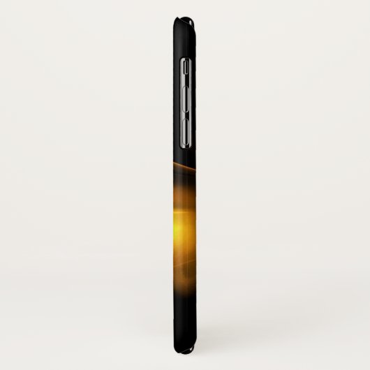 YELLOW BROWN WHITE FRAKTAL ROSE Case-Mate iPhone HÜLLE (Hinten/Links)