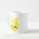 Yellow Bunny Kaffeetasse (Vorderseite Links)