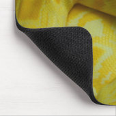 Yellow Burmese Python Mousepad (Ecke)