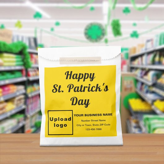 Yellow Business Brand, St. Patrick's Day, Geschenktütchen