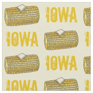 Yellow Buttered Mais auf Cob Corncob Stoff