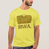 Yellow Buttered Mais auf Cob Corncob T-Shirt (Vorderseite)