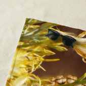 Yellow Butterfly Beach, Name Strandtuch (Beispiel)