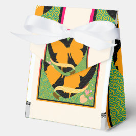 Yellow Butterfly Gefallen Box Geschenkschachtel