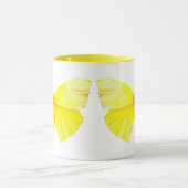 Yellow Butterfly Mug Tasse (Zentrum)