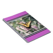 Yellow Butterfly-Notebook Notizblock (Rechte Seite)